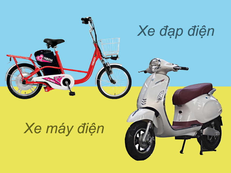 mua xe dap dien hay xe may dien