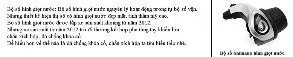 Bộ số shimano xe đạp nhật3