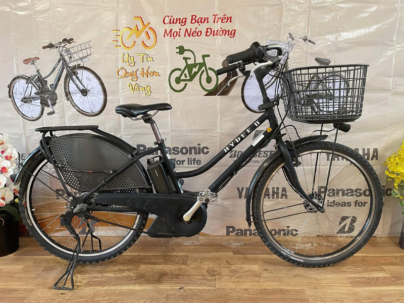 xe dap tro luc cho nu