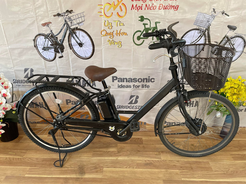 xe dap tro luc cho nu